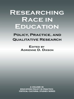 cover image of Researching Race in Education